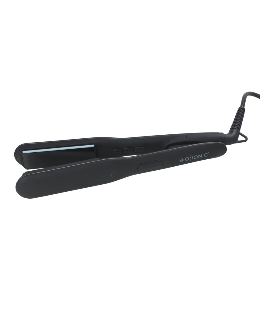 Onepass straightening outlet iron